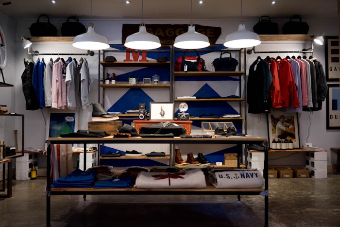Commercial showroom interior property photography